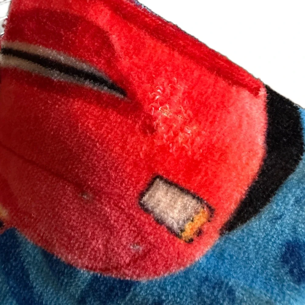 Disney Jumping Beans Pixar Cars Lightning‎ McQueen Terry Drawstring Bag 12x11